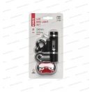 EMOS kerékpárlámpa első + hátsó szett 1+3 chip 3+2xAAA P3920