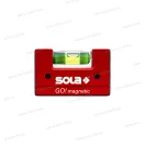 SOLA mini mágneses vízmérték 6,8cm GO! Magnetic 1 libella 01621101