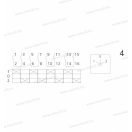 OMU system MX-463P-CO 4 pólusú tokozott ipari kézi átkapcsoló 1-0-2 4x63A IP65