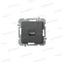 LOGIQ adatátviteli aljzat CAT6S KSRJ45 8/8 SLIM antracit 17055 KQ40ATXO