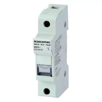   Socomec 57010017 RM 32 10X38 1P+N (2 ModulS) (biztosító) (régi cikkszám: 56010017)