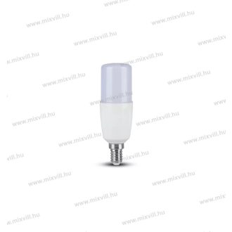   V-TAC SKU-267 LED lámpa E14 T37 8W 3000K 660lm Samsung Chip 5 Év Garancia A+