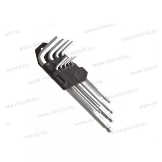 Extol 6609 Imbuszkulcs készlet 1,5-10mm 9 darabos