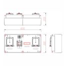 PVT 3060 Á-V Fm-CS CSP24.TE121 Egy felhasználó helyes társasházi direkt fogyasztásmérőhely
