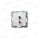 LOGIQ Audio aljzat 2xRCA fehér XO 17038 KQ22PWXO
