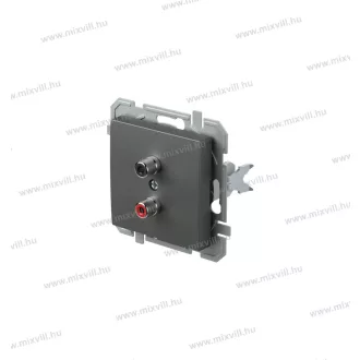LOGIQ Audio aljzat 2xRCA antracit XO 17040 KQ22ATXO