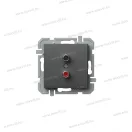 LOGIQ Audio aljzat 2xRCA antracit XO 17040 KQ22ATXO