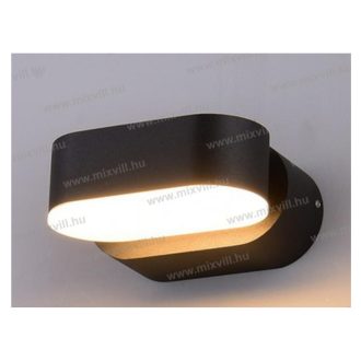   V-TAC SKU-8290 Fali lámpa forgatható 6W 660lm 3000k szürke IP65