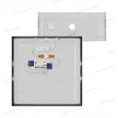 Emos ZM6353 LED mennyezeti lámpa 28,5W 2700lm NEXXO, négyzet, fekete, CCT IP40/20 3 év garancia