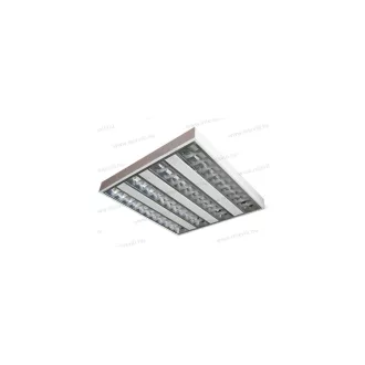   REX DPTF T5 4x14W EVG Falon kívüli dupla parabolatükrös armatúra 1db/ ("A" energiaosztály)