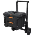 Keter Roc Pro Gear 2.0 teleszkópos mobilkocsi szerszámosláda hordozókerekekkel 259876
