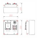 PVT 3030 Fm-CS CSP24.TE119 Egy felhasználói helyes M63A csak társasházi fogyasztásmérőhely