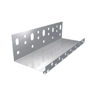   Eko Alu lábazati indító profil 0,5x50mm 2,5m / db 241-KLEK05