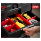Keter Stack'N'Roll 253384 2 fiókos reteszelhető rendszerező szerszámosláda 481x332x233mm 17210832