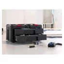 Keter Stack'N'Roll 253384 2 fiókos reteszelhető rendszerező szerszámosláda 481x332x233mm 17210832