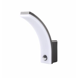   OMU lighting SWL53B kültéri mozgásérzékelős falikar 140° fekete állítható teljesítmény 1700lm 4000K