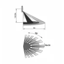 OMU lighting SWL71W kültéri mozgásérzékelős fali mennyezeti kerek LED lámpa fehér 15W 1200lm 4000K I