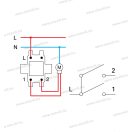 LOGIQ zsalukapcsoló redőnykapcsoló 10A 250V AC titánium 15033 SQ52TIXO