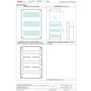 PVT 3045 ÁK 3x12 CSP21.f116 Mért oldali szekrény, PE és N kapoccsal, csoportos fogyasztásmérőhöz