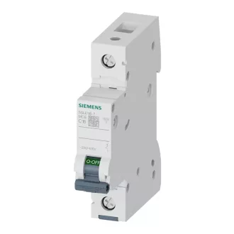 SIEMENS 5SL6116-7 Kismegszakító 6kA 1P 16A