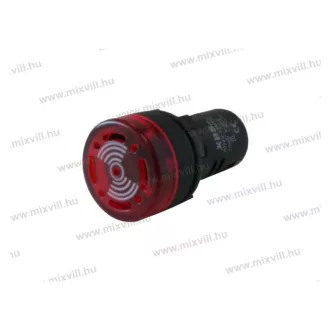   OMU system AD22-22MRS hangjelző 230V AC 22-es furatba építhető