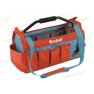 Extol 8858022 Szerszámostáska acélcső vázas 49x23x28cm