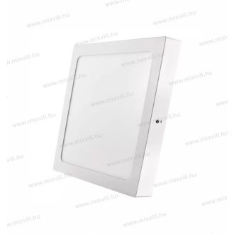   EMOS ZM6152 szögletes negyzet alakú LED panel falon kívüli 24W 2000lm IP20 4000K természetes fehér