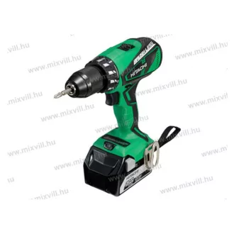   Hitachi DS18DBEL Akkumulátoros fúró csavarozó 50Nm 2db akksi 1,9kg szénkefementes