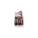 Emos P3897 COB Led zseblámpa 3W COB LED + 1 LED 3x AAA piros/fekete