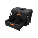 Keter 259841 ROC Pro GEAR 2.0 XL2 fiókos szerszámosláda 57,5l 565x375x413mm