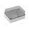 ELO-290AM Műanyag doboz IP67 290x210x140mm átlátszó magasított tetővel