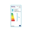 REX-ÍRIS-2 ezüst 1x75W IP54 műanyag kültéri lámpatest