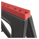 Keter kecskebak, fűrészbak szett 2 db fekete-piros terhelhetőség 340kg pár 220253 könnyű