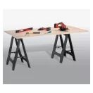 Keter kecskebak, fűrészbak szett 2 db fekete-piros terhelhetőség 340kg pár 220253 könnyű