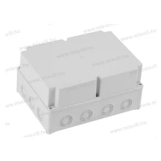   ELO-290M Műanyag doboz IP67 290x210x140mm magasított tetővel