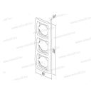 EKO hármas keret függőleges csokoládébarna OE31CB(26168)