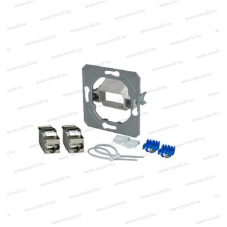   EKO dupla CAT6e aljzat fedél nélkül RJ45 8/8 KEYSTONE KE41(31098)