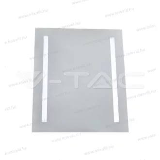   V-TAC SKU-40441 17W fürdőszobai tükör világítással 600lm IP44 6400K ujjlenyomat mentes 50x39cm
