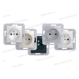   EKO francia dugalj betét fehér A 250V~ PW XO VE40PWXO(17944)