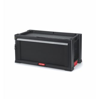   Keter 260417 TOOL CHEST 16"col 1 fiókos szerszámos láda kivehető tárolók, moduláris 17,1l 562x262x28