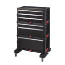 Keter 260417 TOOL CHEST 16"col 1 fiókos szerszámos láda kivehető tárolók, moduláris 17,1l 562x262x28
