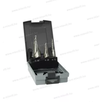 Hikoki lépcsős lemezfúró szett HSS-G 3db/csomag 780109