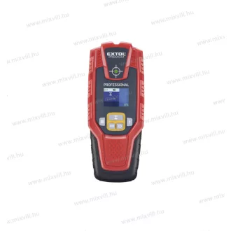   Extol 8831321 digitális detektor rejtett fém, vas, réz, alu és fa alatti vezeték kereső