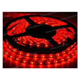   V-TAC SKU-2015 Led szalag IP20 3528 60 led/m piros 3,6W/m 300lm/m 12V DC 8mm 5m/ tekercs
