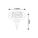 Rábalux 7975 Dannet,szenzor,szatin króm,LED0,24W