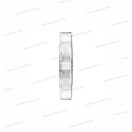 WAGO 2773-2401 PUSH WIRE soros vezetékösszekötő tömör 0,75-4mm2 sodrott 1,5-4mm2 átlátszó