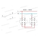 Ekonomik 106 váltókapcsoló fedél nélkül 16AX 250V SE60(31042)