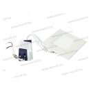 V-TAC SKU-6297 Led panel szögletes 3W IP20 6400K 210lm 245V 120° világítási szög 84mm tápegységgel