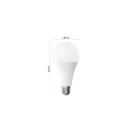 Emos ZQ5184 LED izzó E27 A60 19W 2452lm 4000K 200° vil.szög semleges feh.3 év garancia