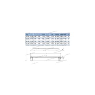   REX FEB TÜV 158 T8 elektronikus fénycsőelőtét 1x58W lámpatesthez 30.000h EEI=A2 FE7158J